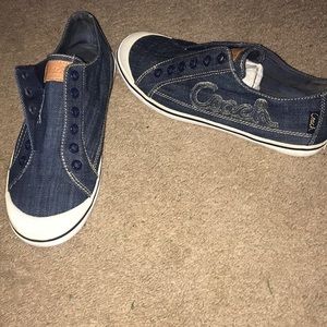 Coach laceless sneakers